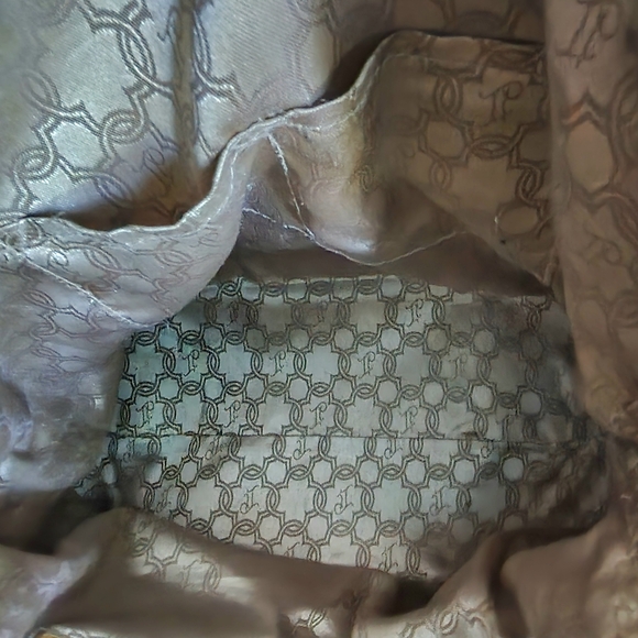 Ivanka Trump collection rare ostrich pattern purse handbag - Picture 10 of 10